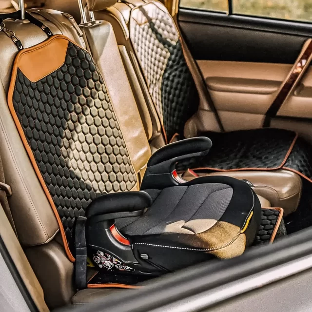 Seat Cover in Car  |  “Hexy” by Owleys