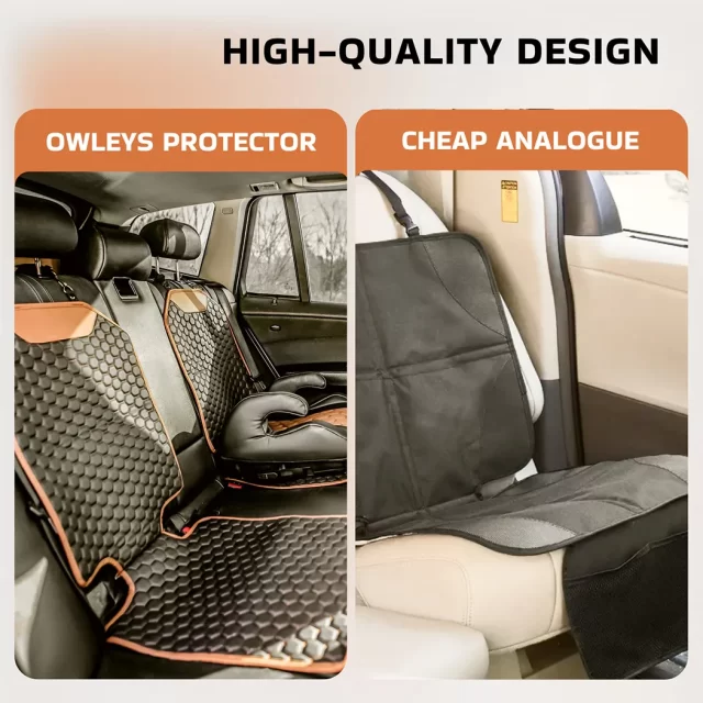 Image of Seat Cover in Car  |  “Hexy” by Owleys - view 5 (product view)