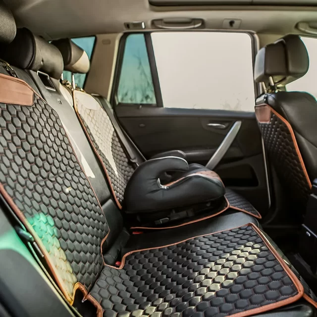 Seat Cover in Car  |  “Hexy” by Owleys in detail - image 6 (product view)