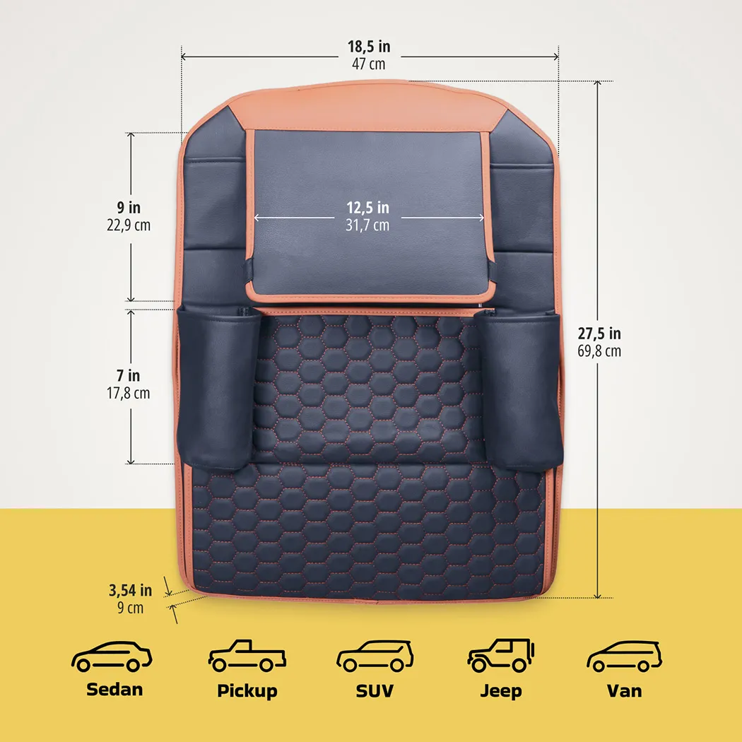 Car Seat Organizer  |  “Hexy” by Owleys - View 3