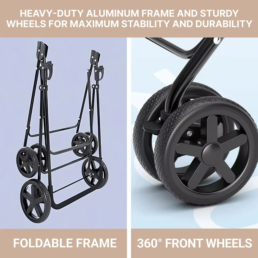 Detailed look at Dog Stroller For Small & Medium Breeds  |  “Mini Mover” by Owleys - image 4 (product view)