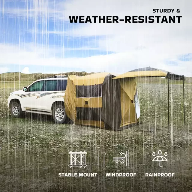 Minivan Back Tent  |  “TailTent” by Owleys in detail - image 1 (product view)