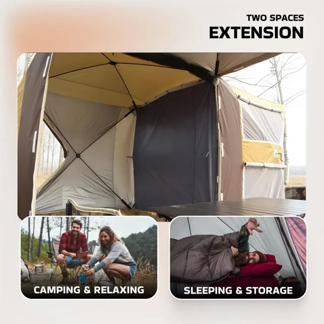 Image of Minivan Back Tent  |  “TailTent” by Owleys - view 5 (product view)