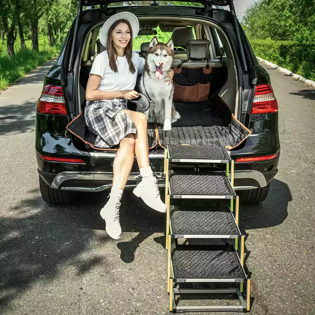 Dog Ramp Into Car  |  “Tailgate” by Owleys in detail - image 6 (product view)