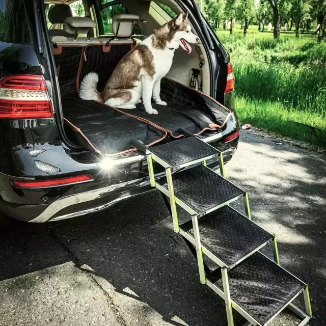 Close-up of Dog Ramp Into Car  |  “Tailgate” by Owleys - view 7 (product view)