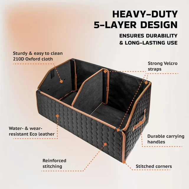 Toyota Highlander Trunk Organizer  |  21.6 Inches in detail - image 1 (product view)