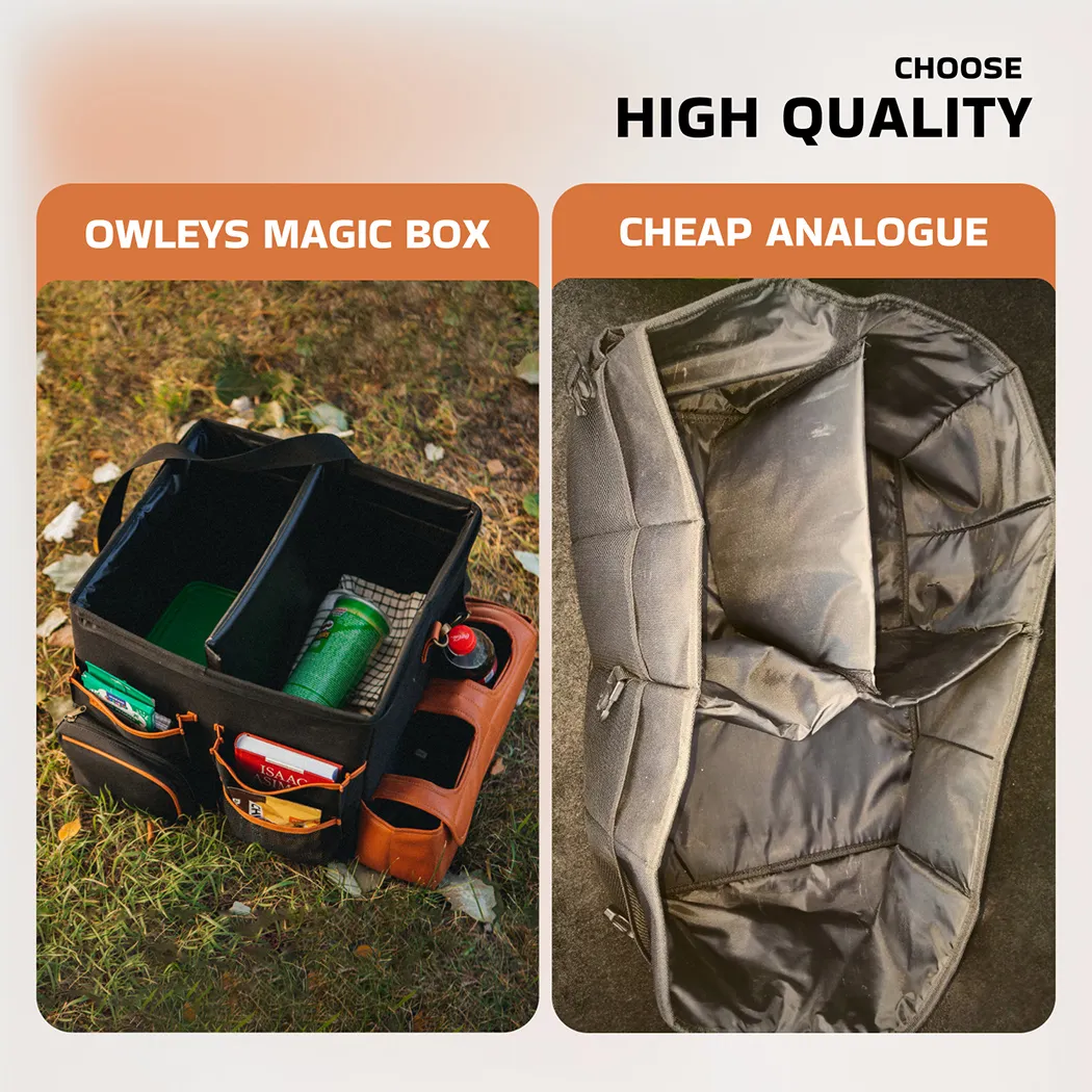 Close-up of Road Trip Organizer  |  “Magic Box” by Owleys - view 7 (product view)