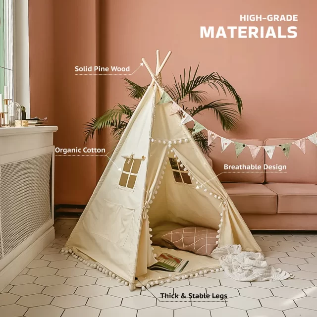 Playroom Tent   |  “Sahara” by Owleys in detail - image 1 (product view)