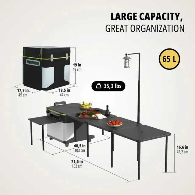 Close-up of Best Camp Cooking Box   |  “Cookmate” by Owleys - view 2 (product view)