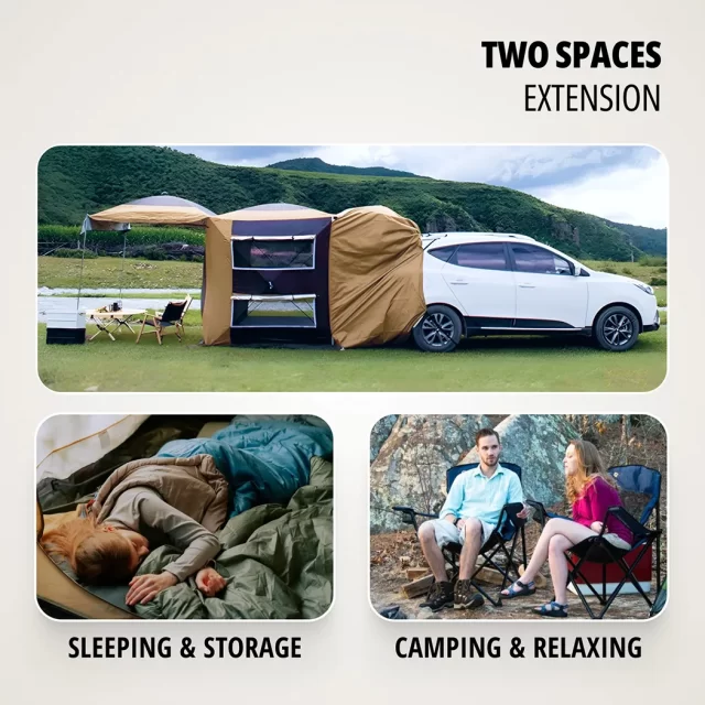 Image of CUV Back Tent  |  “TailTent” by Owleys - view 5 (product view)