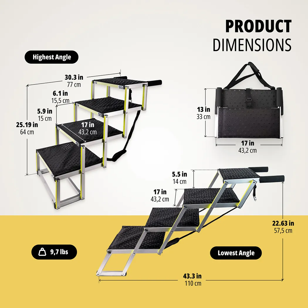 Dog Auto Ramp  |  “Tailgate” by Owleys product image 3 (product view)