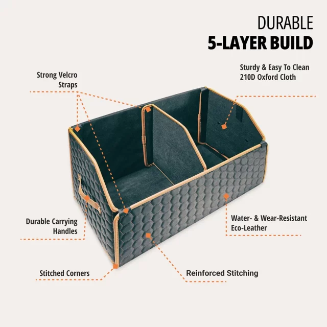 Toyota Camry Trunk Organizer  |  17.7 Inches in detail - image 1 (product view)