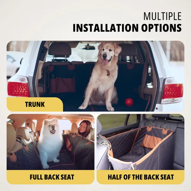 Detailed look at Honda Civic Dog Seat Cover - image 4 (product view)