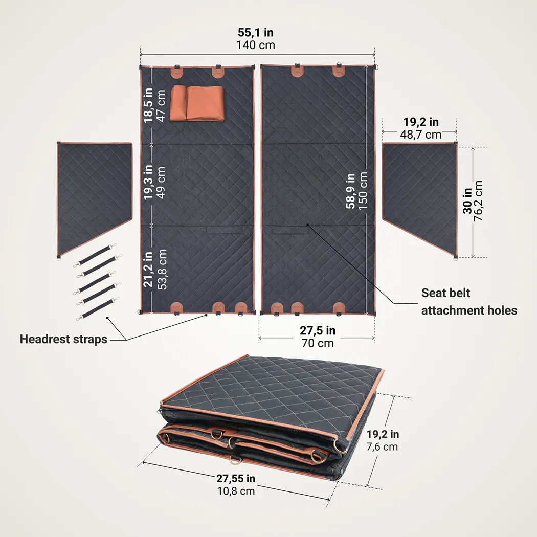 Honda Civic Dog Seat Cover in detail - image 6 (product view)