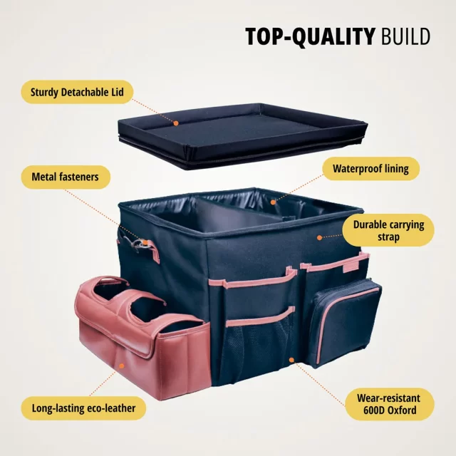 Portable Car Organizer  |  “Magic Box” by Owleys in detail - image 1 (product view)