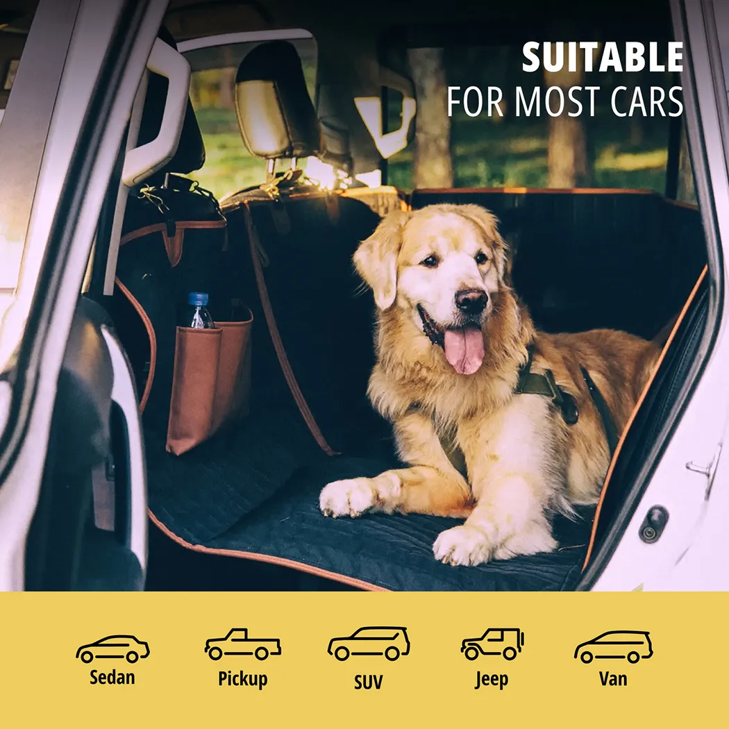 Close-up of Canine Car Seat Covers  |  “Travel Buddy Mk. II” by Owleys - view 2 (product view)