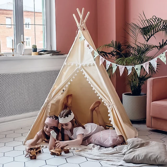 Childrens Indoor Tent  |  “Sahara” by Owleys