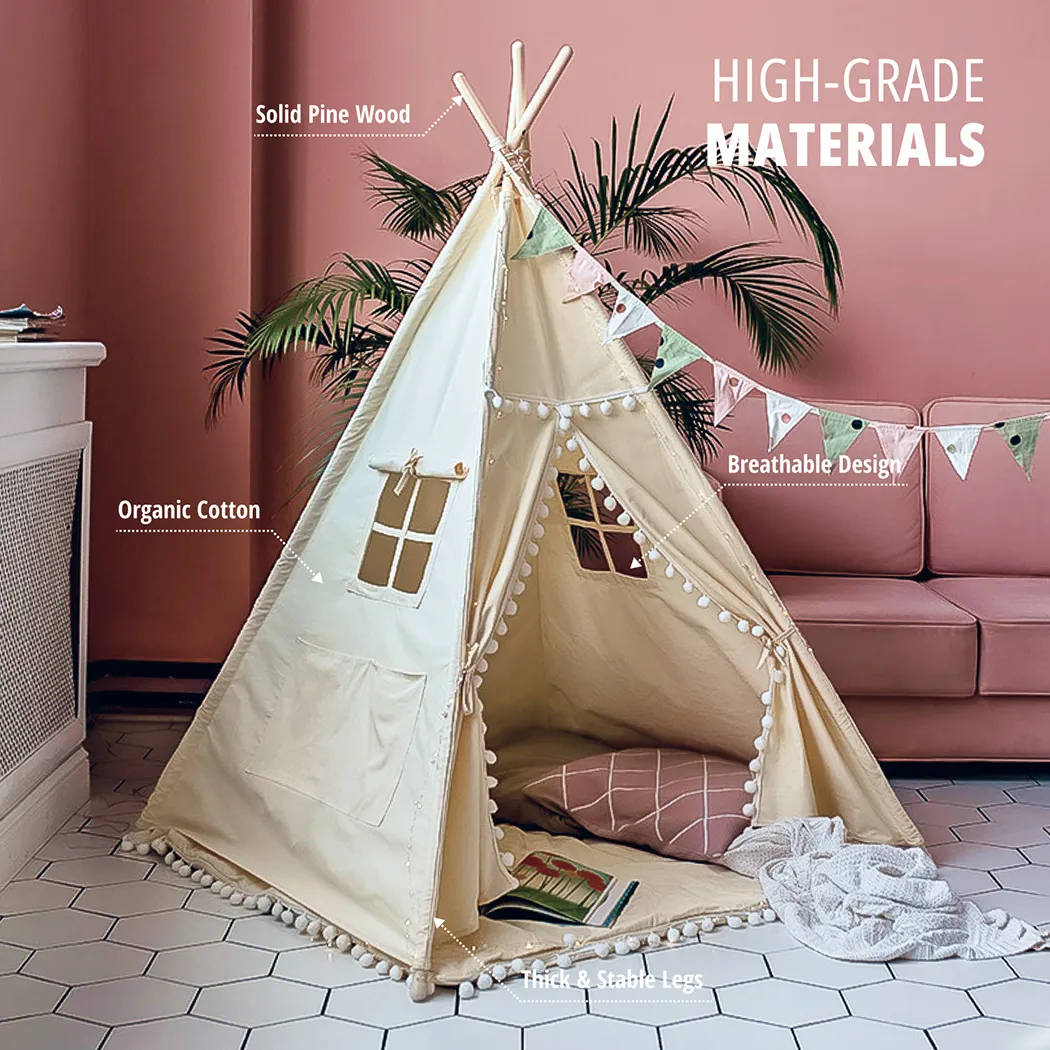 Childrens Indoor Tent  |  “Sahara” by Owleys in detail - image 1 (product view)