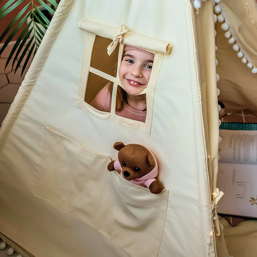 Childrens Indoor Tent  |  “Sahara” by Owleys product image 8 (product view)