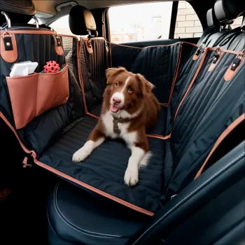 Hard Bottom Dog Car Hammock