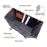Hard Bottom Dog Car Hammock  |  “Travel Buddy Mk. II” by Owleys - View 4