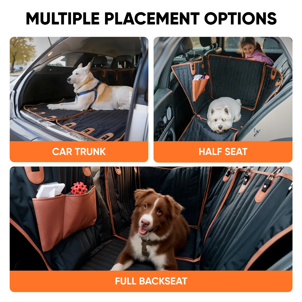 Hard Bottom Dog Car Hammock  |  “Travel Buddy Mk. II” by Owleys - View 9