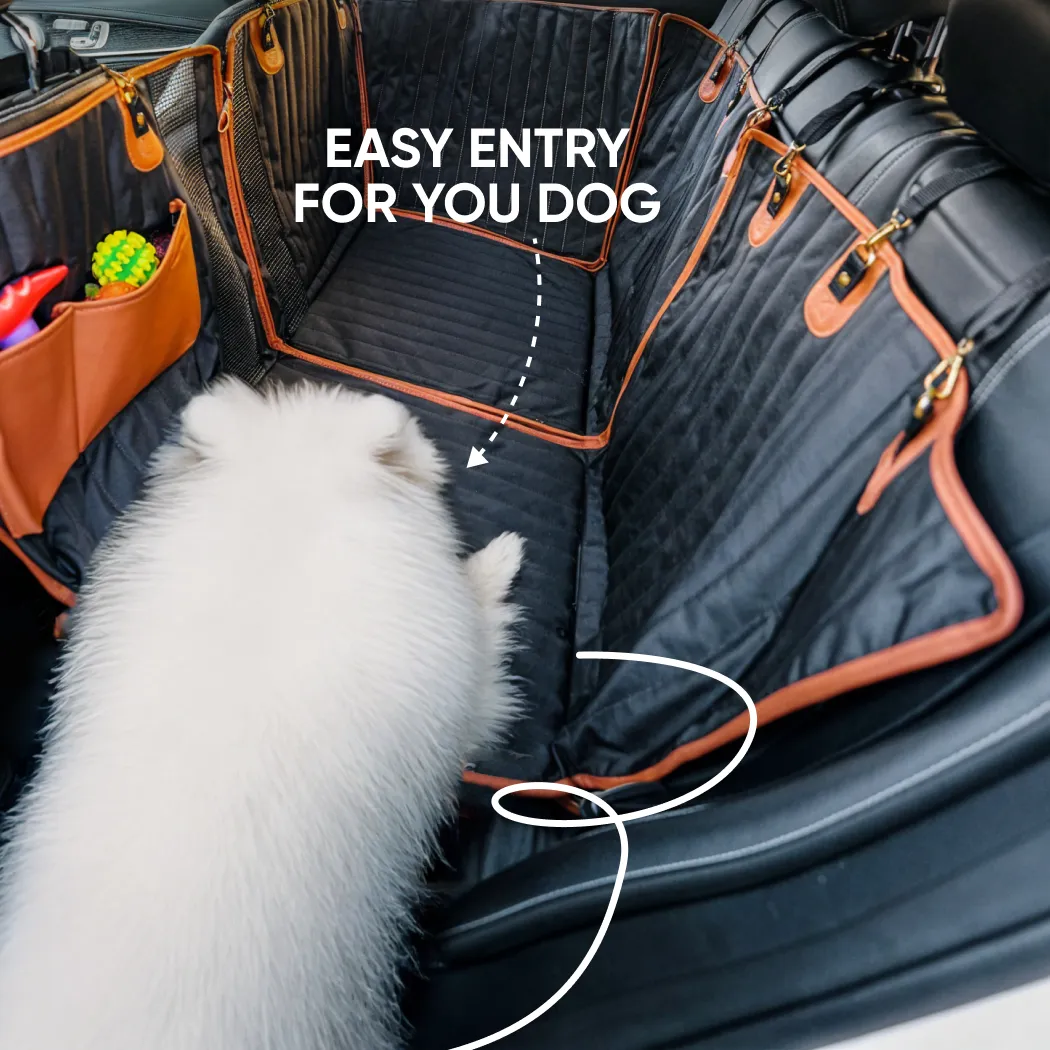 Hard Bottom Dog Car Hammock  |  “Travel Buddy Mk. II” by Owleys - View 10
