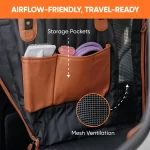 Hard Bottom Dog Car Hammock  |  “Travel Buddy Mk. II” by Owleys - View 5