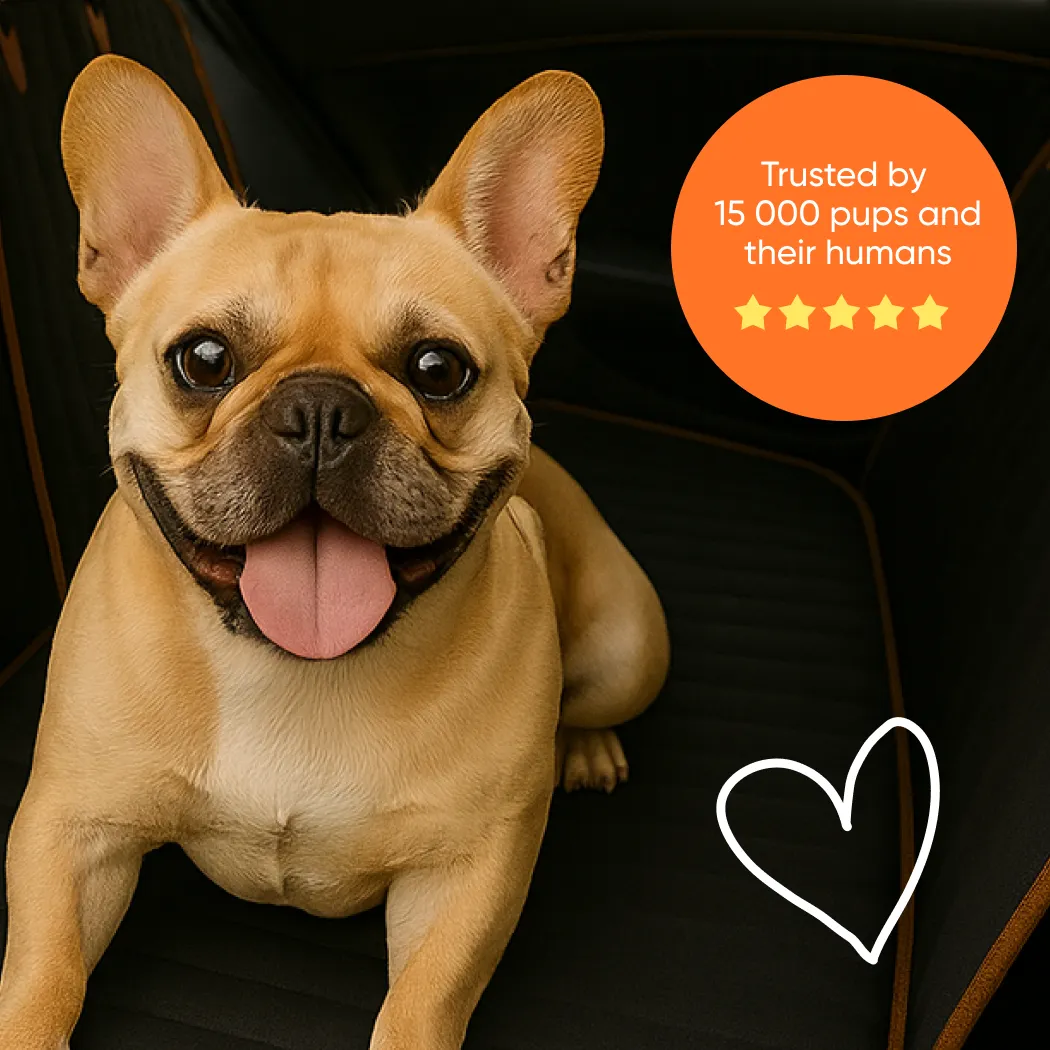 Hard Bottom Dog Car Hammock  |  “Travel Buddy Mk. II” by Owleys - View 8
