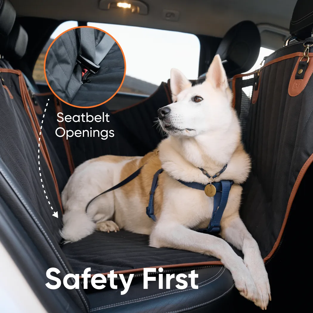 Hard Bottom Dog Car Hammock  |  “Travel Buddy Mk. II” by Owleys - View 7