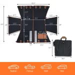 Hard Bottom Dog Car Hammock  |  “Travel Buddy Mk. II” by Owleys - View 3