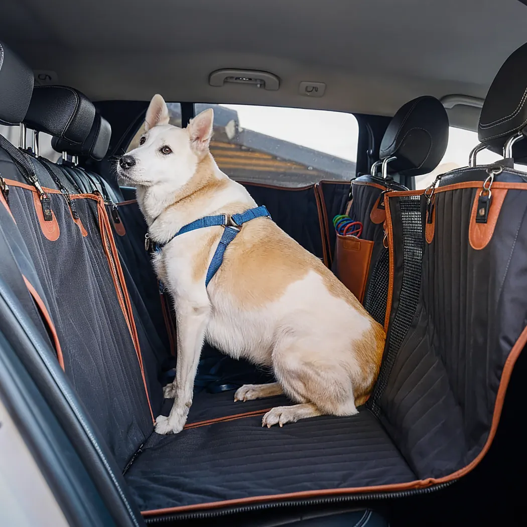 Hard Bottom Dog Car Hammock  |  “Travel Buddy Mk. II” by Owleys