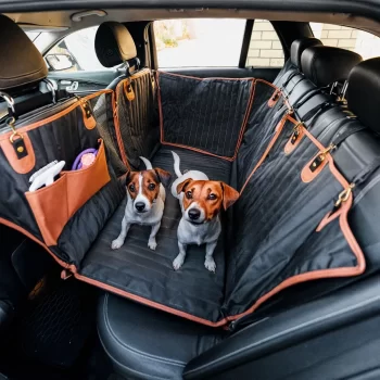 Hard Bottom Dog Car Hammock