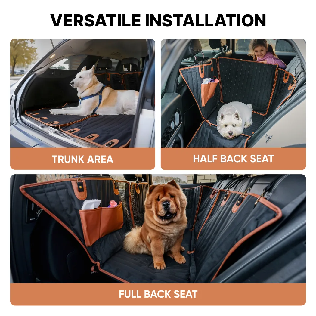 Hard Bottom Dog Car Hammock  |  “Travel Buddy Mk. II” by Owleys - View 5