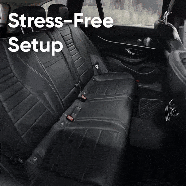 Hard Bottom Dog Car Hammock  |  “Travel Buddy Mk. II” by Owleys - View 7