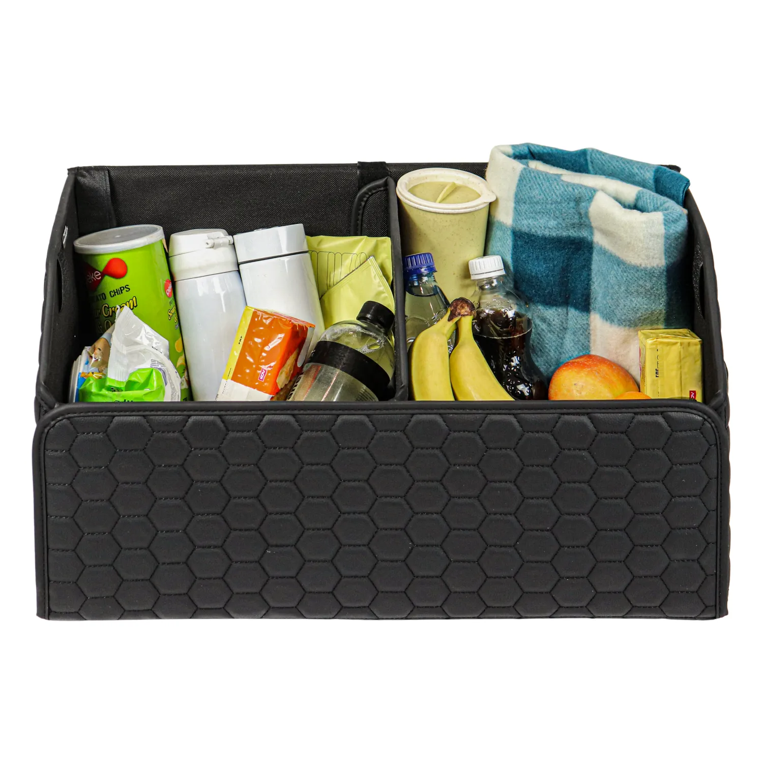Mercedes-Benz Trunk Organizer  |  Black “Hexy” by Owleys - View 7