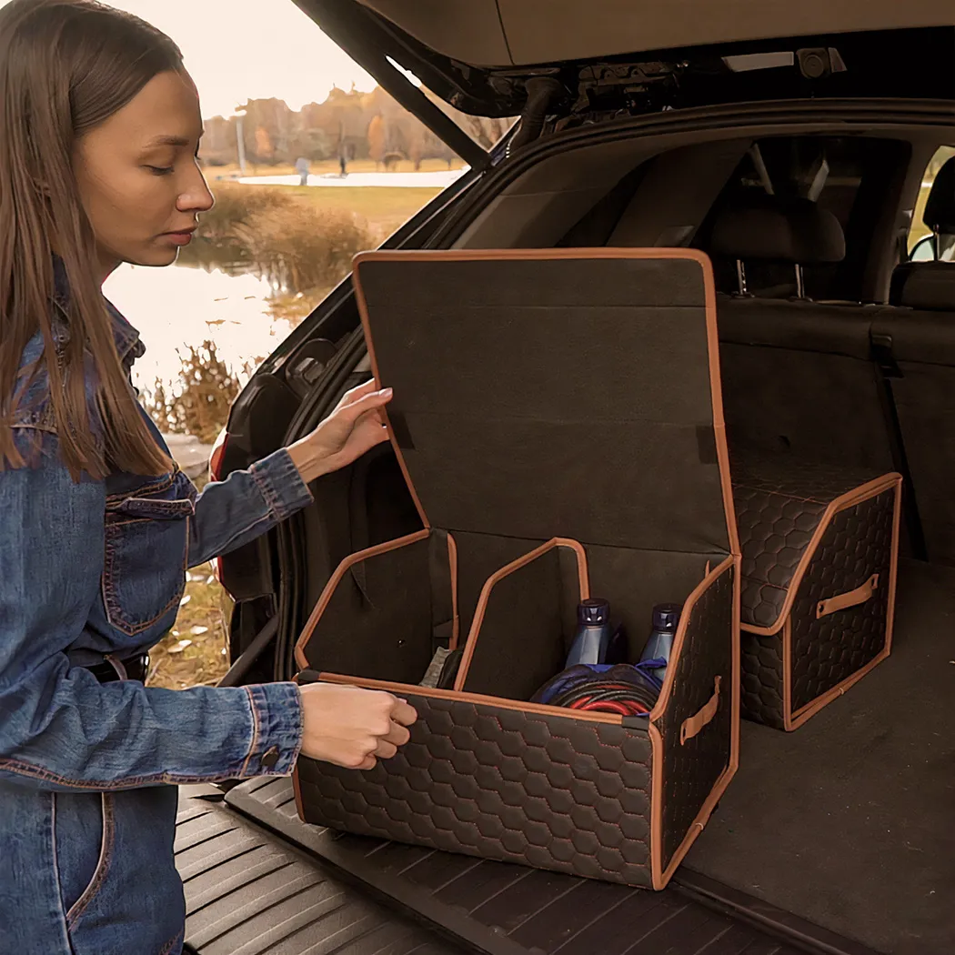 Car Trunk Organizer  |  21.6 in – “Hexy” by Owleys in detail - image 11 (product view)