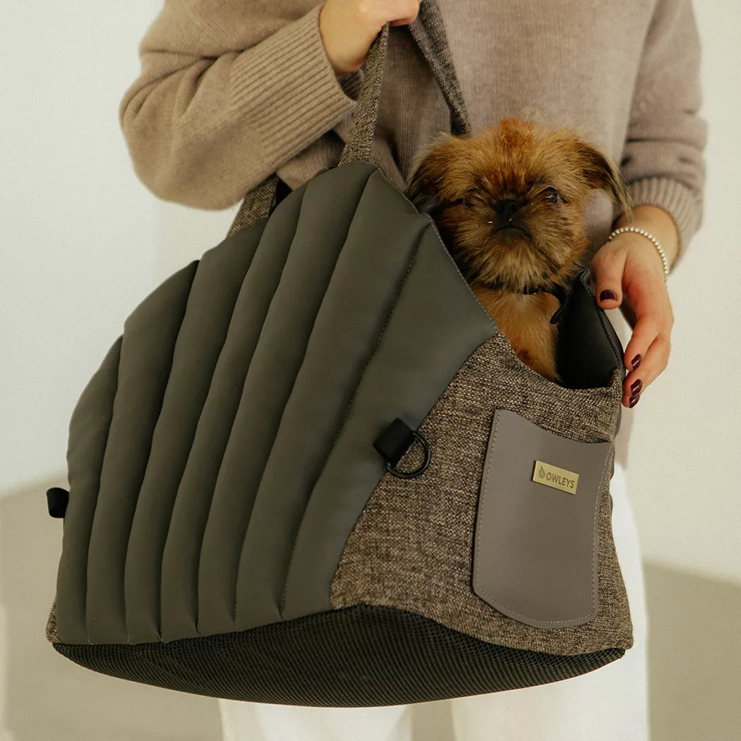 Dog Carrier Bag  |  “Pearl Purse” by Owleys product image 8 (product view)