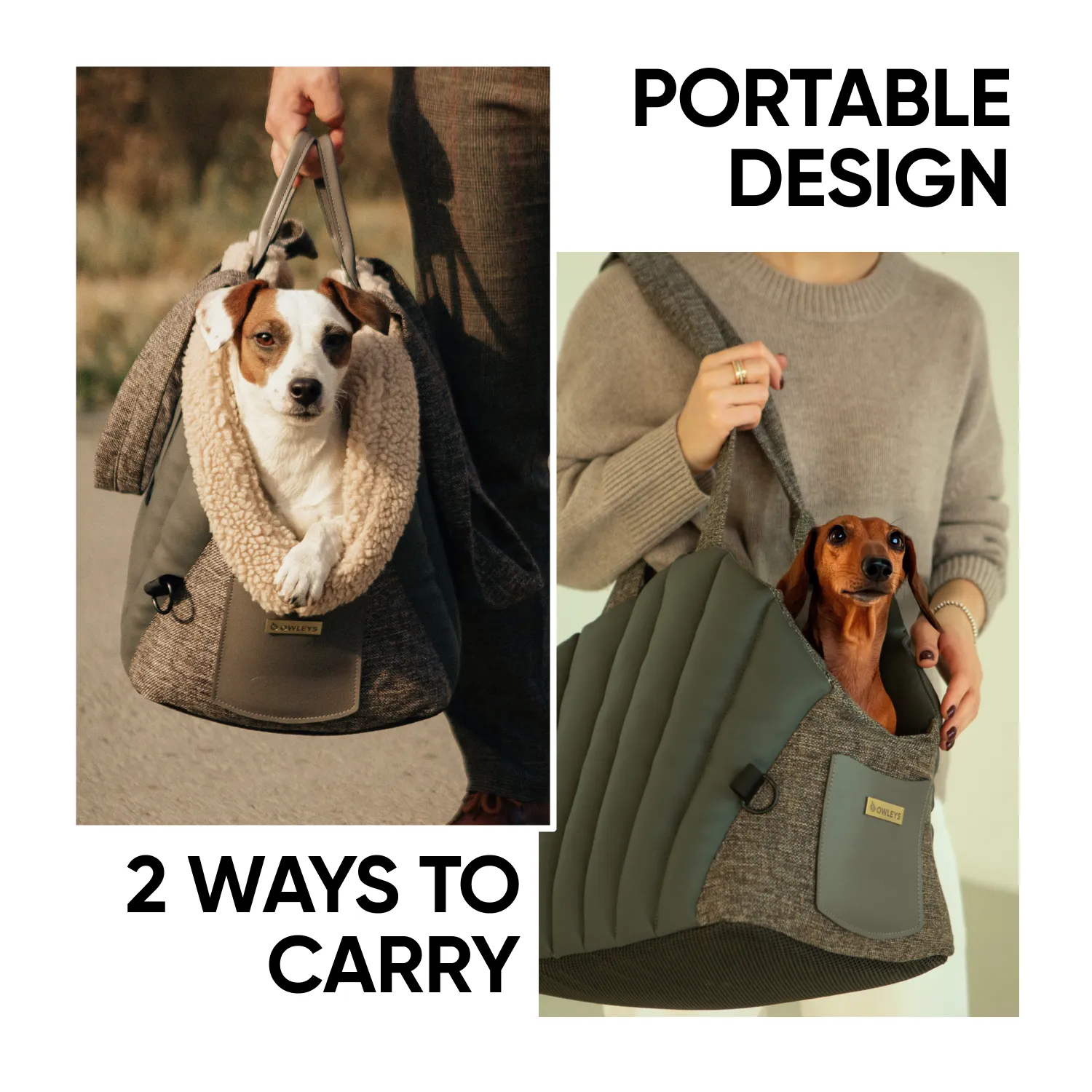 Dog Carrier Bag  |  “Pearl Purse” by Owleys - View 5