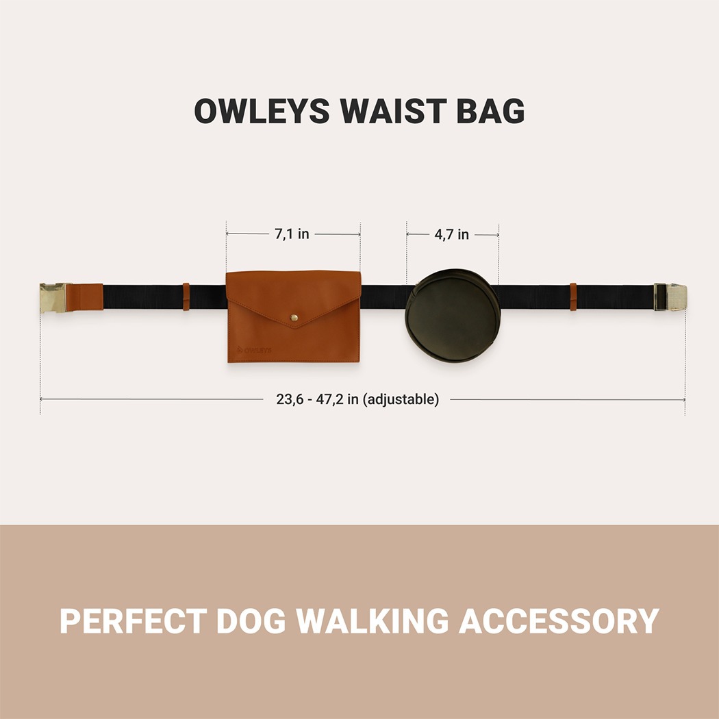 Best Dog Gift  |  Owleys Dog Walking Bag - View 2