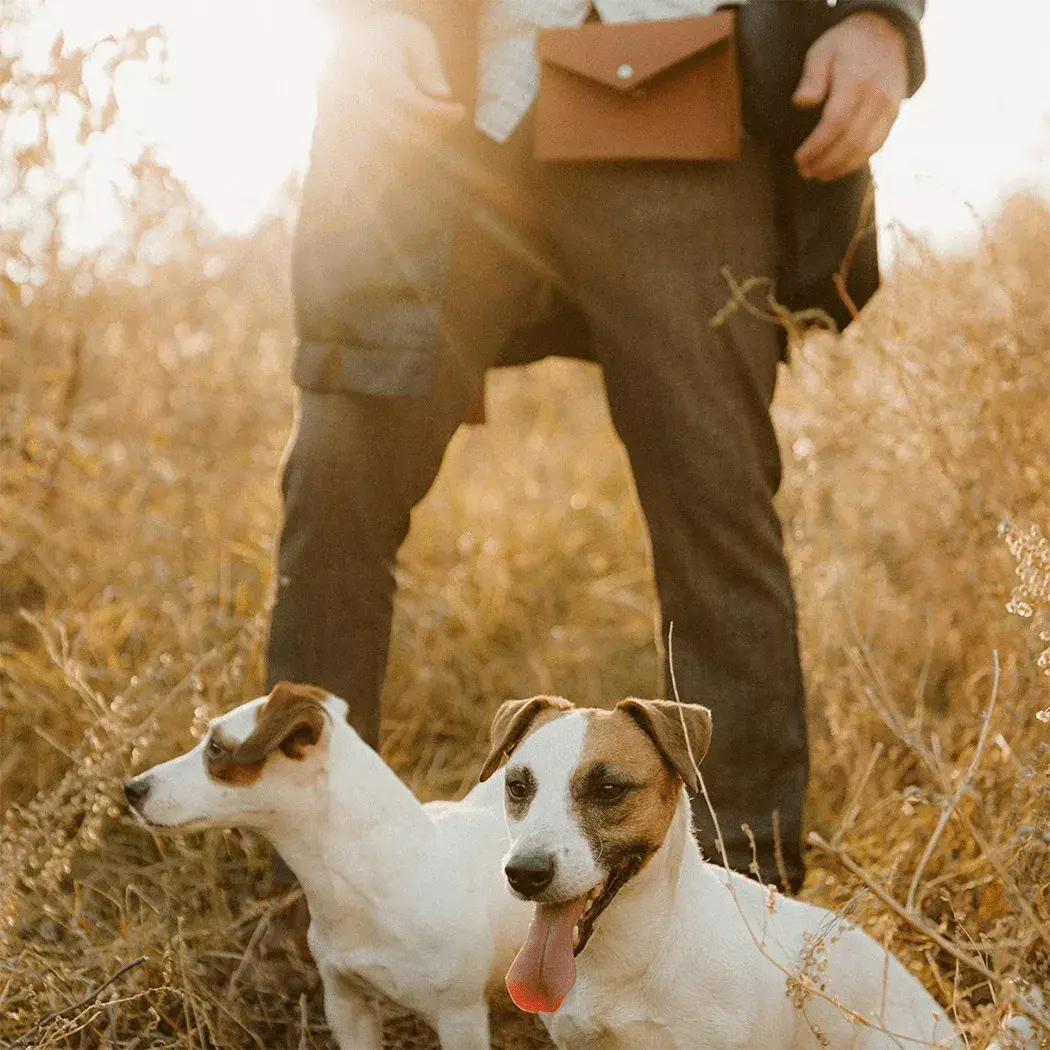 Eco-Leather Dog Walking Bag  |  “Pooch Pouch” by Owleys - View 7