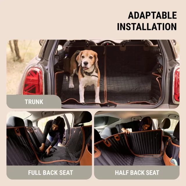 Detailed look at Dog Vehicle Hammock  |  “Travel Buddy Mk. II” by Owleys - image 4 (product view)