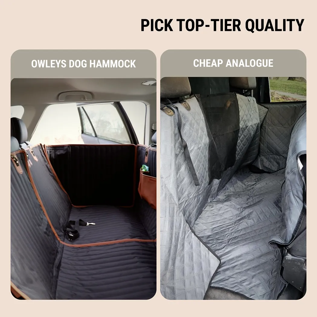 Image of Dog Vehicle Hammock  |  “Travel Buddy Mk. II” by Owleys - view 5 (product view)