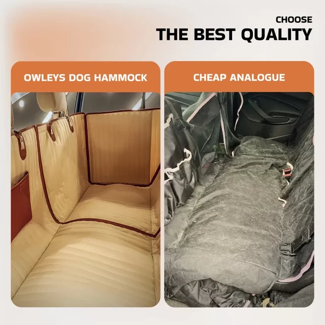 Image of Nissan Rogue Dog Seat Cover - view 5 (product view)