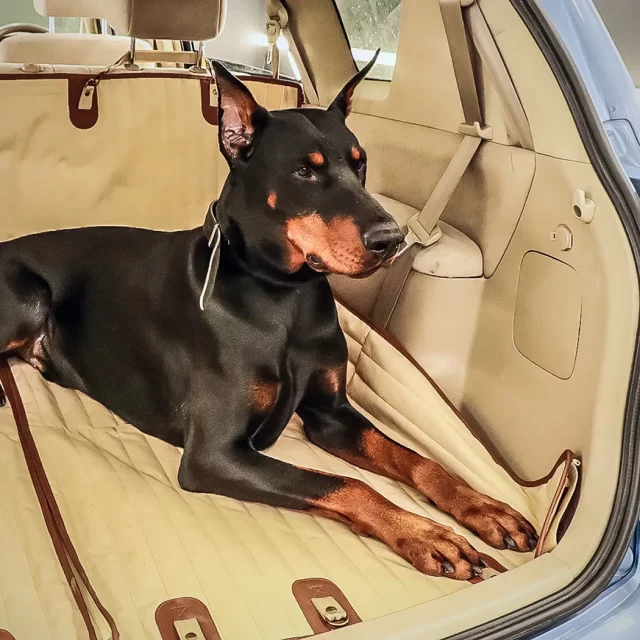 Detailed look at Nissan Rogue Dog Seat Cover - image 9 (product view)