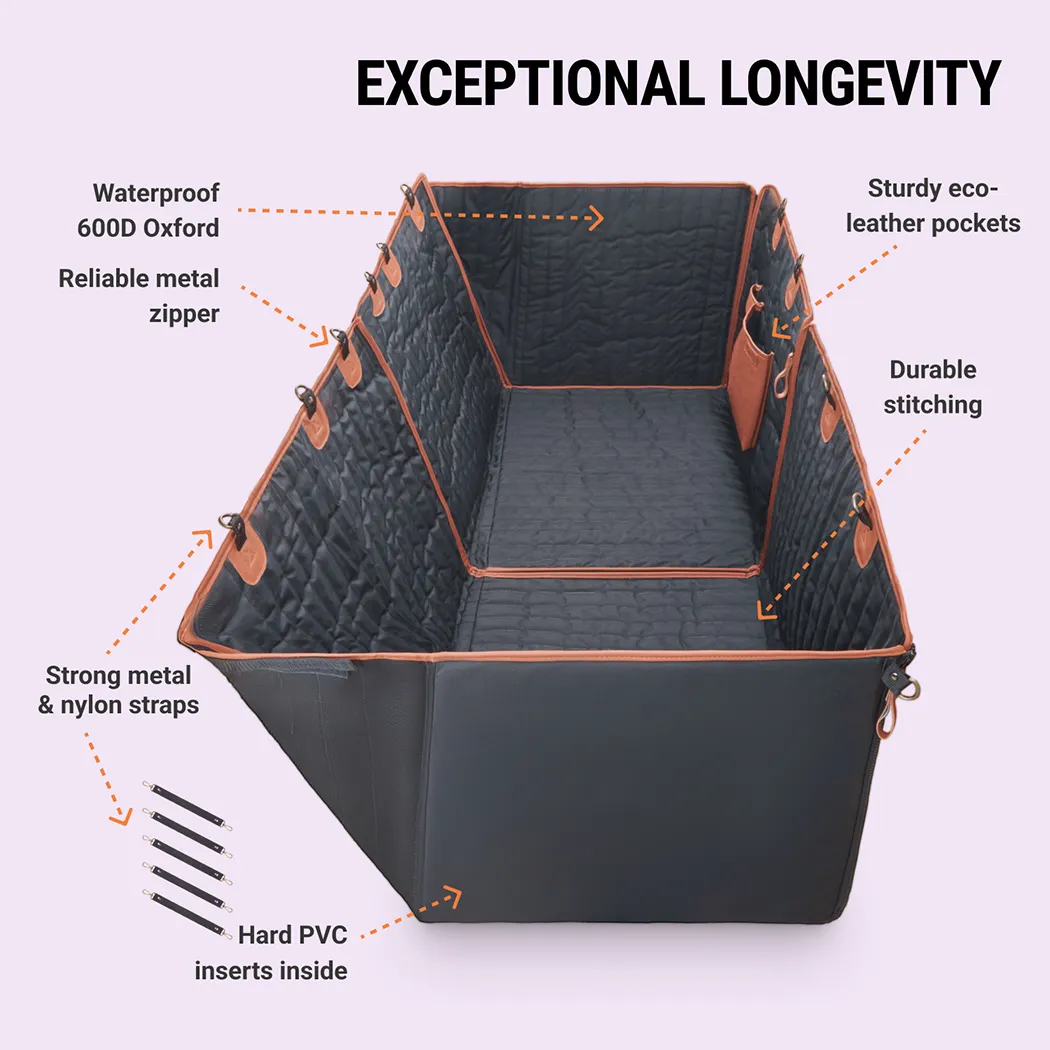 Doggie Seat for Car  |  “Travel Buddy Mk. II” by Owleys in detail - image 1 (product view)