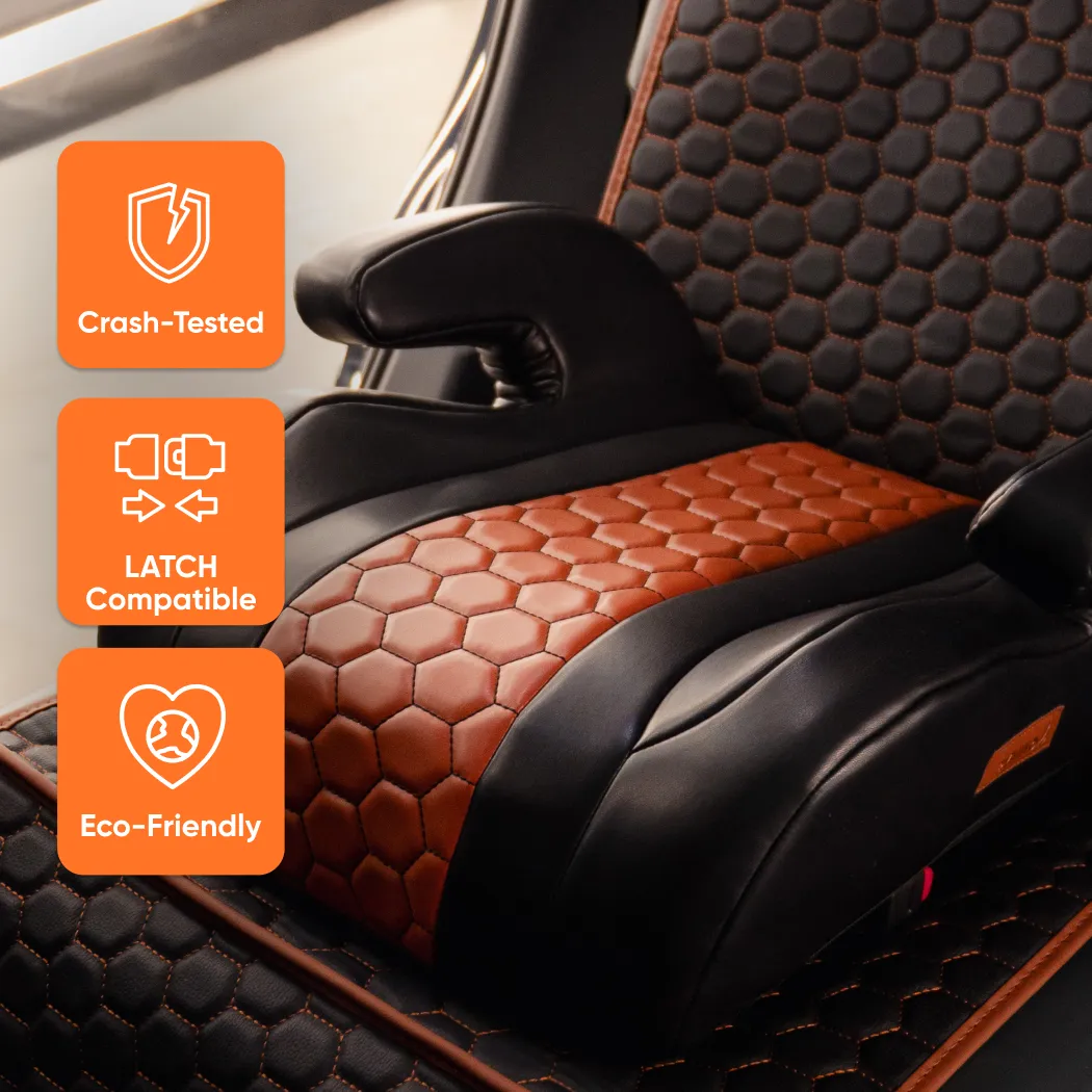 Car Booster Seat Age 4-12  |  “Snug Bug” by Owleys - View 3