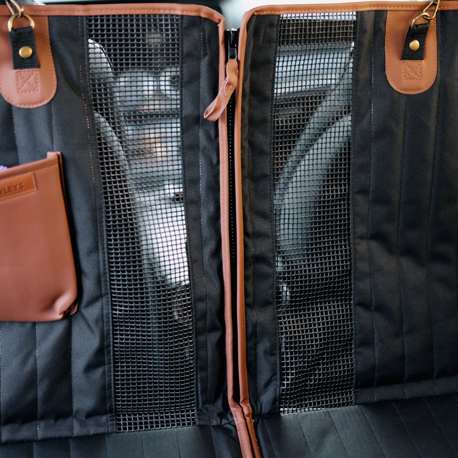 Tesla Model Y Dog Seat Cover  |  “Travel Buddy” by Owleys - View 6
