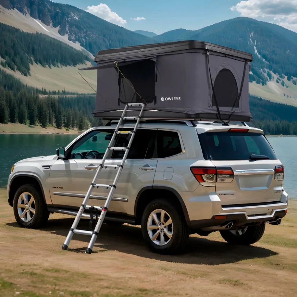 Hard Shell Car Rooftop Tent “Rover” – Clearance Price - View 10