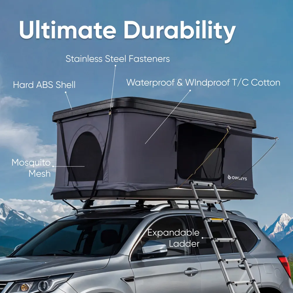 Car Roof Top Tent  |  “Nomad” by Owleys - View 2